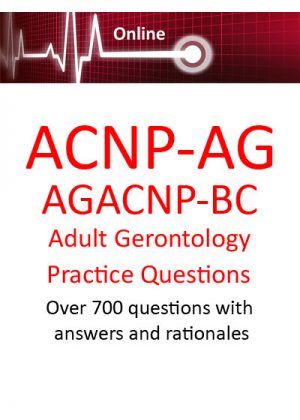 Adult Gerontology Certification Practice Questions