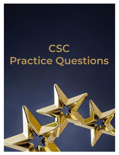 CSC Online Practice Questions